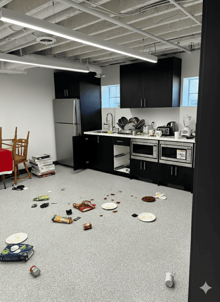 Before Restaurant Cleaning