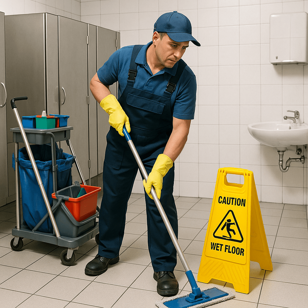 Restroom Cleaning
