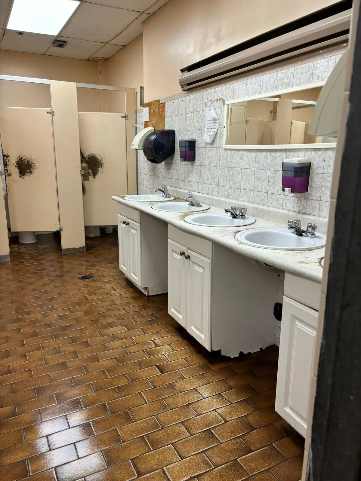 Restroom Cleaning