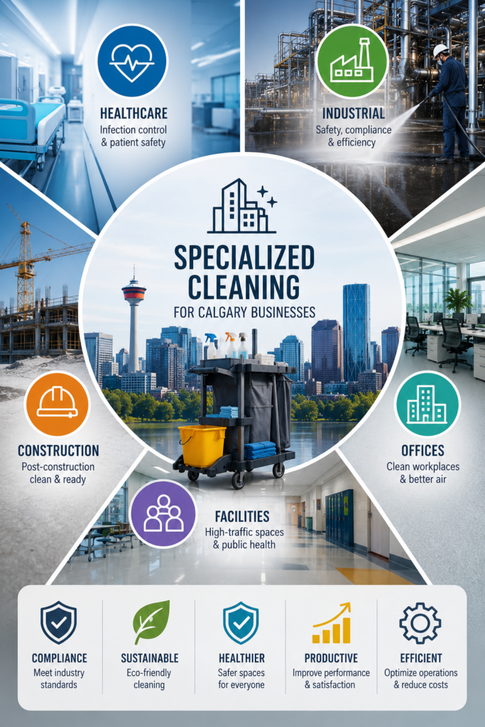 Top Industries in Calgary That Need Specialized Cleaning Services in 2026: Opportunities for Businesses