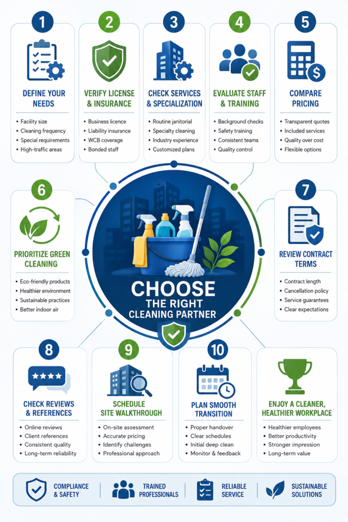 How to Choose a Commercial Cleaning Company in Calgary