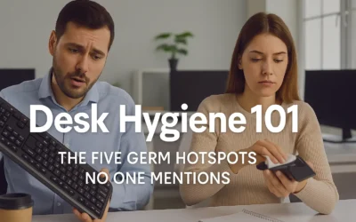 Desk Hygiene 101: The Five Germ Hotspots No One Mentions