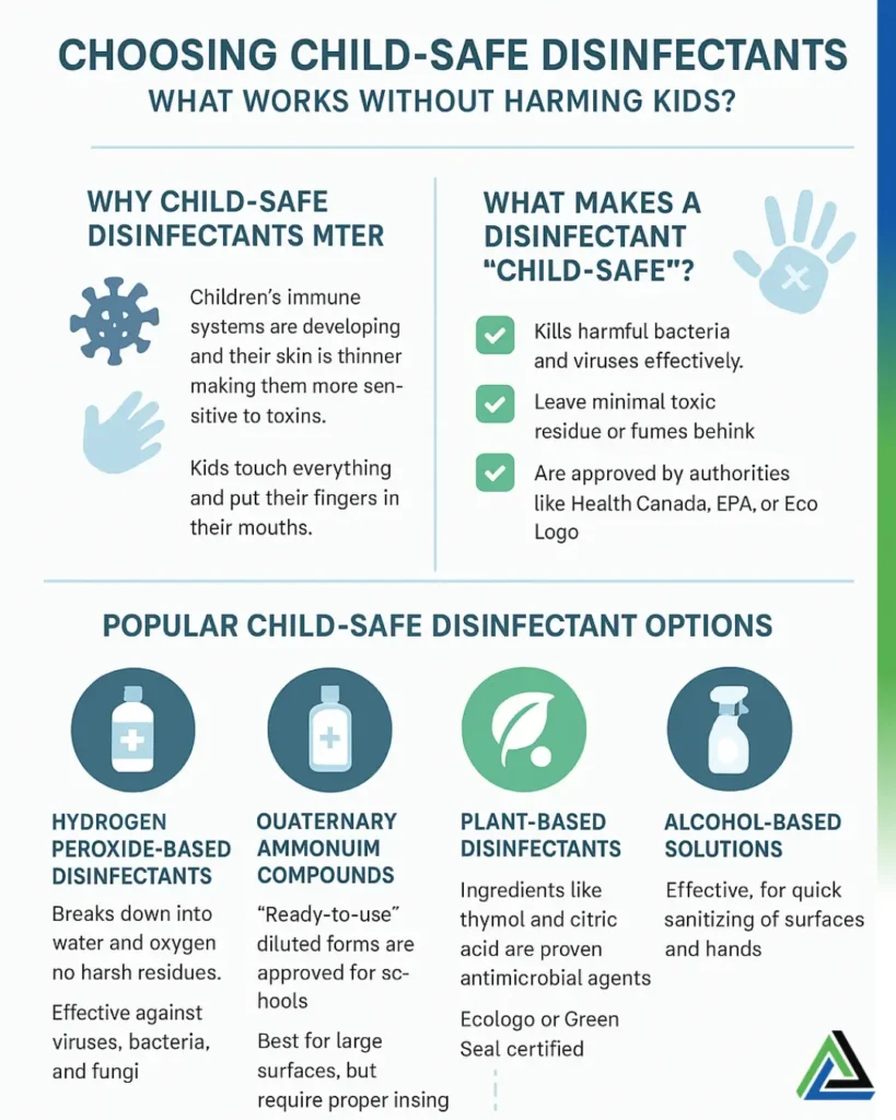 Child-Safe Disinfectants
