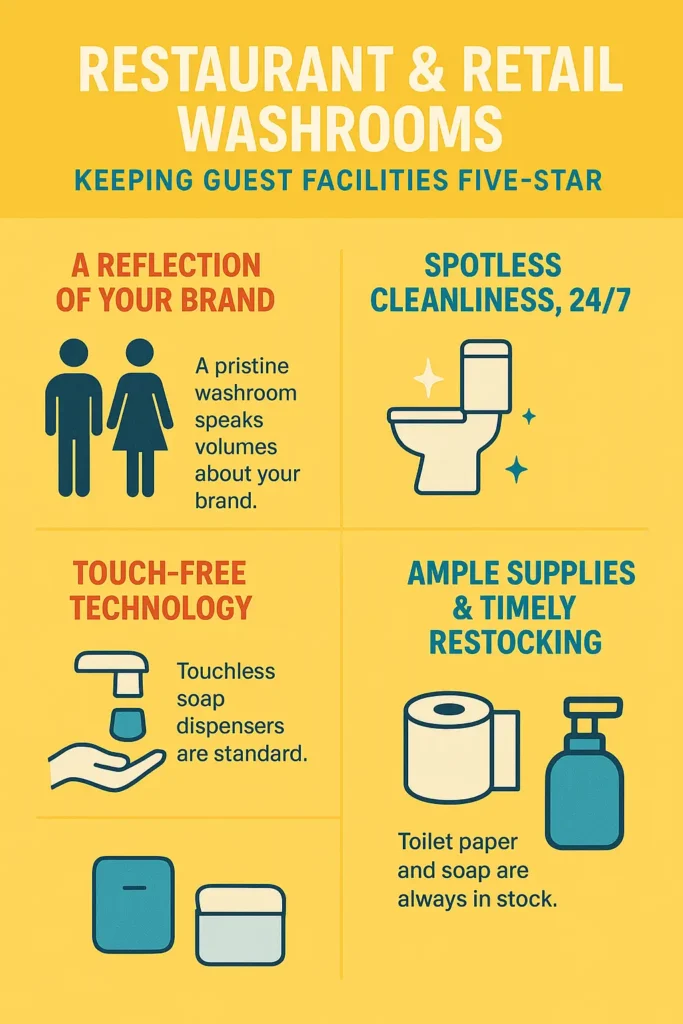 Guest Washroom Cleaning