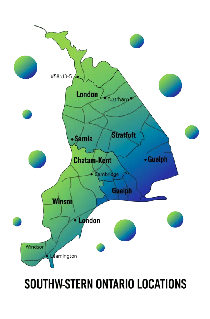 Southwestern Ontario Southwestern Ontario<br />