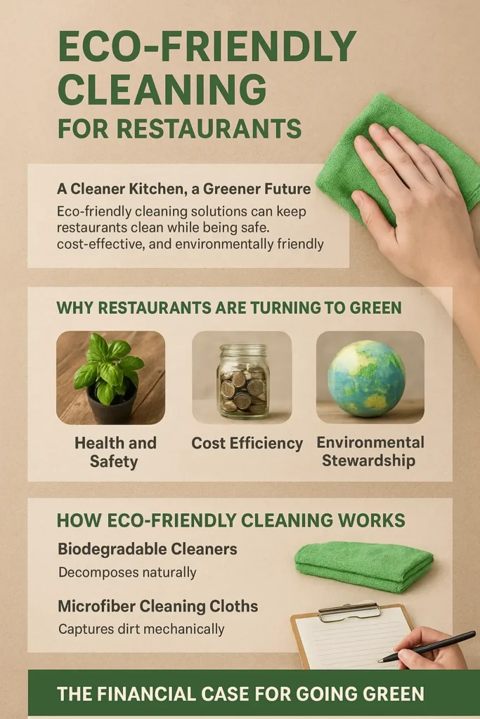 Eco-Friendly Cleaning for Restaurants