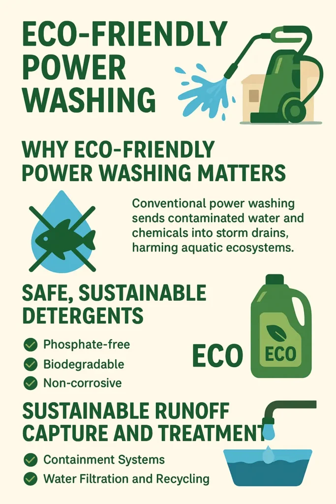 Eco-Friendly Power Washing