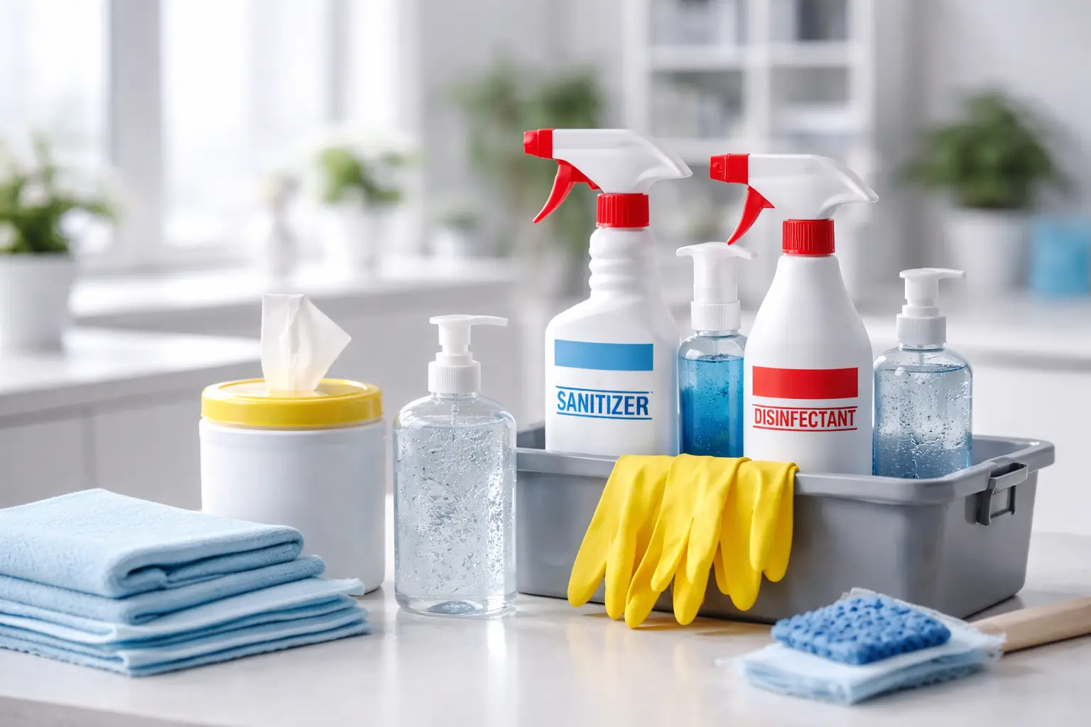 Disinfection vs Sanitization