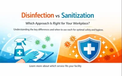 Disinfection vs Sanitization: What’s Right for Your Workplace?