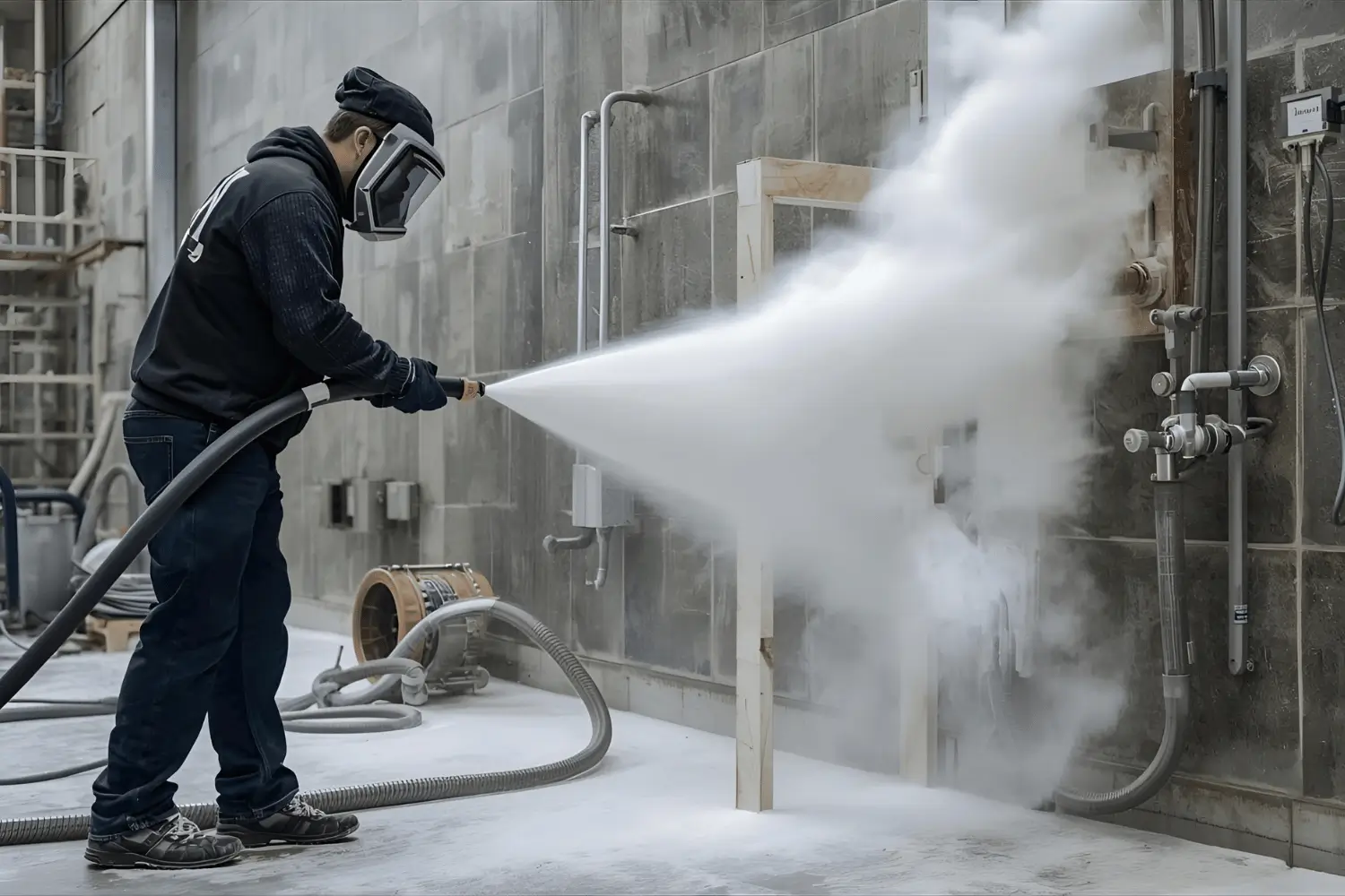 dry ice blasting