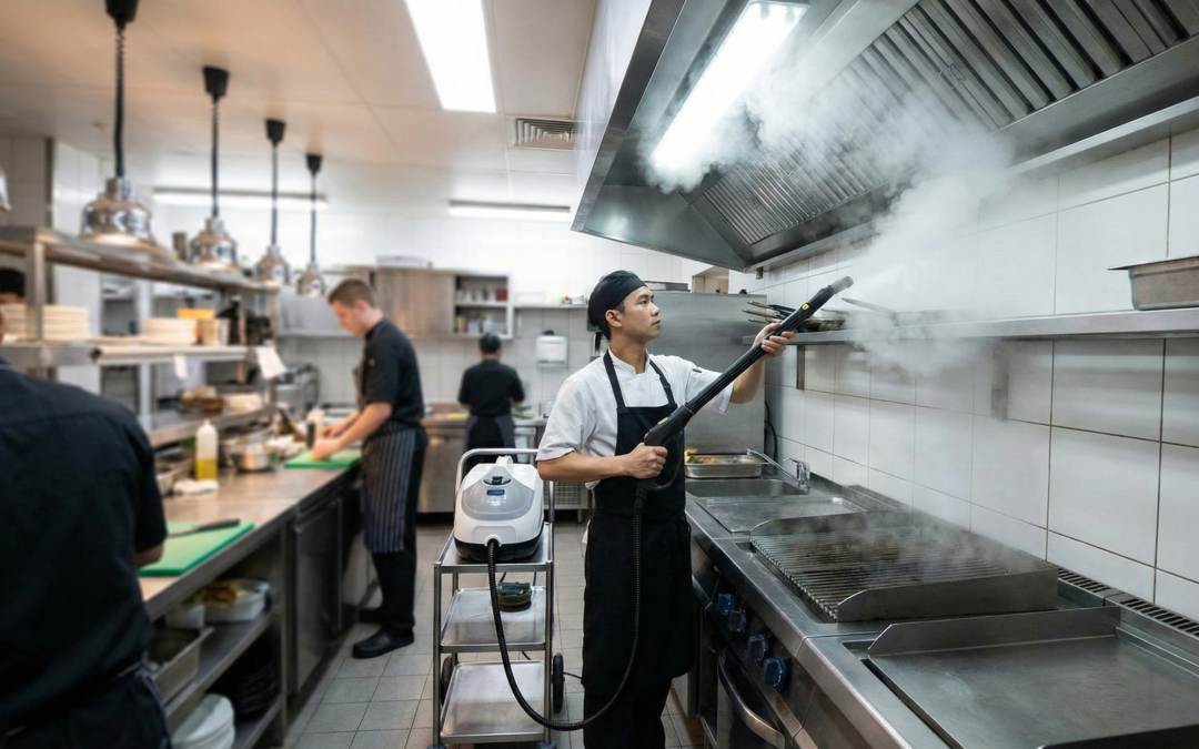 Why Steam Cleaning Is a Game-Changer for Restaurant Kitchens in Toronto
