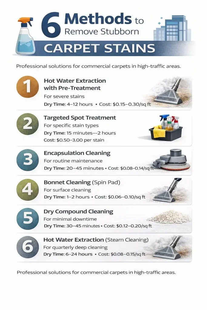 How to clean the carpet stains