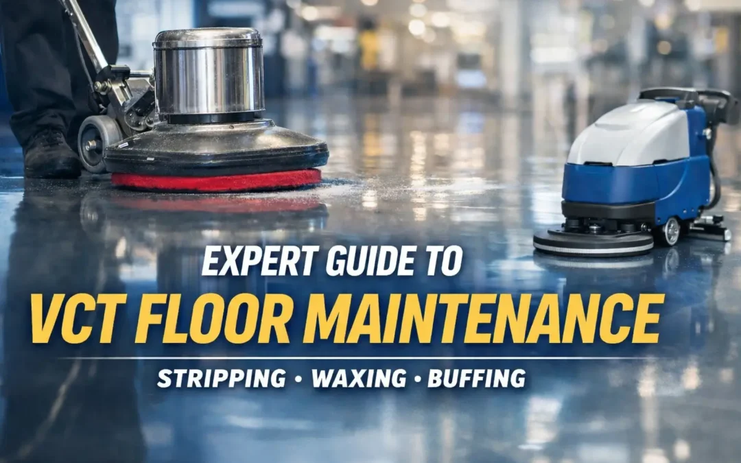 VCT Floor Maintenance: Strip and Wax Schedule for 10-Year Lifespan