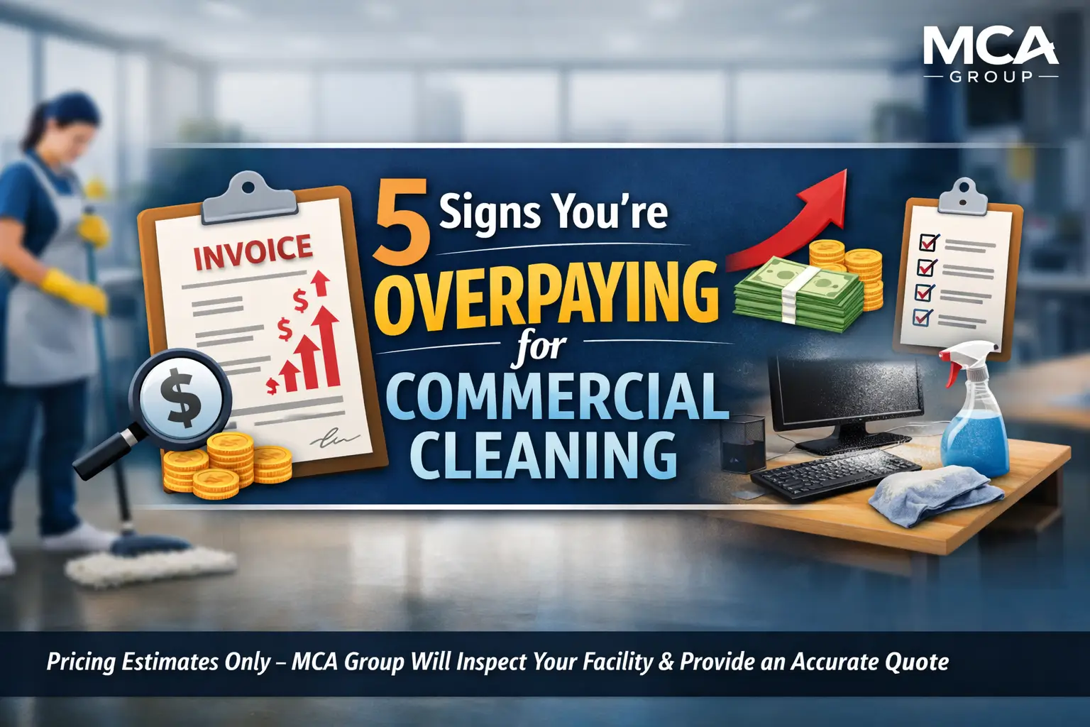Overpaying for Commercial Cleaning