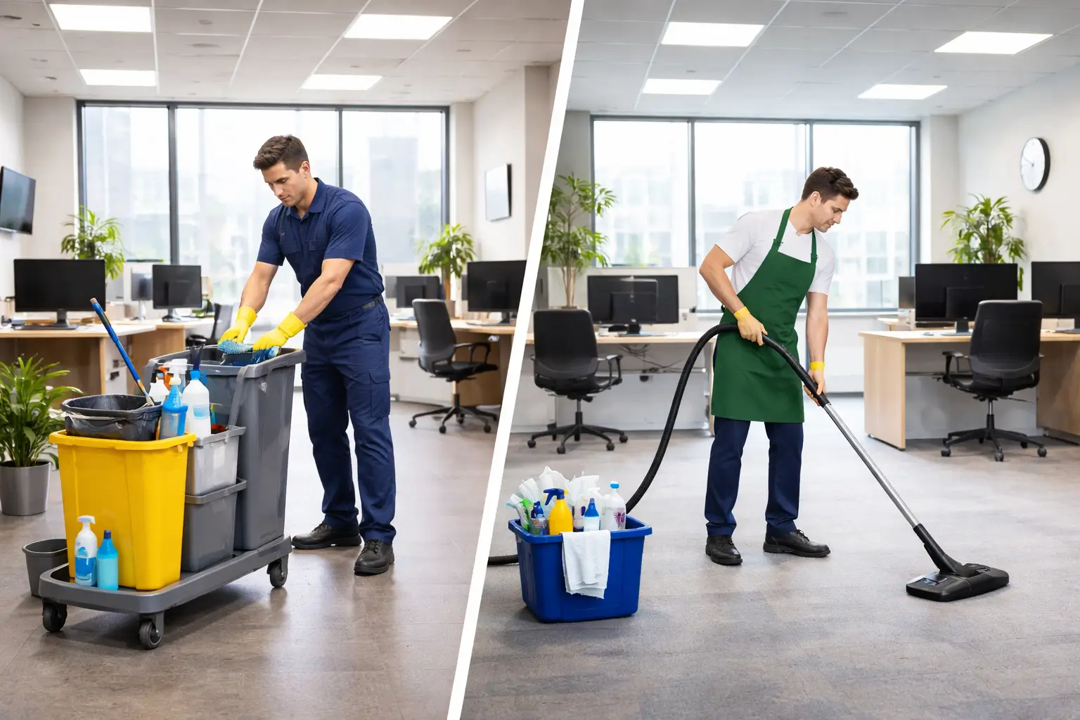Daily vs Weekly Office Cleaning