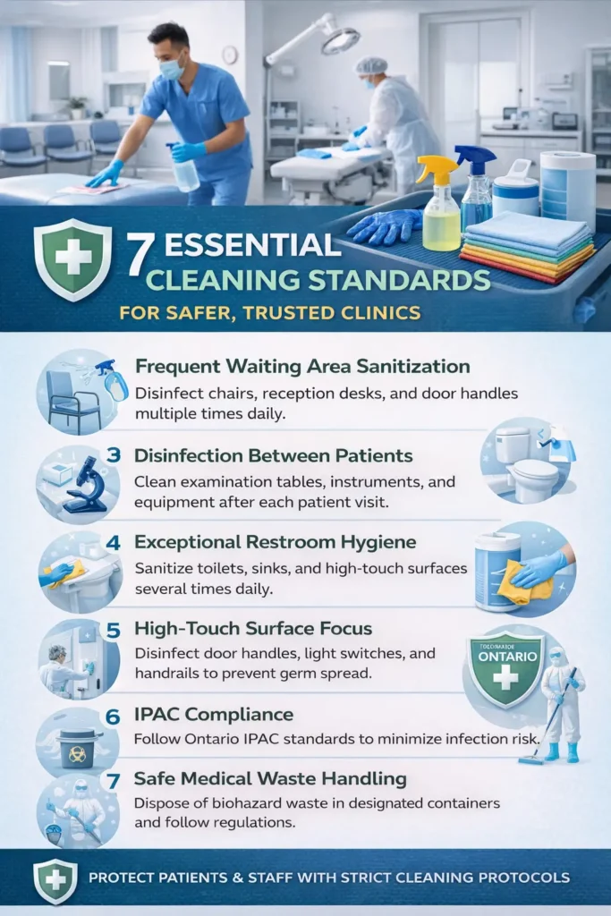 IPAC Cleaning Standards for Medical Clinics and Healthcare Facilities