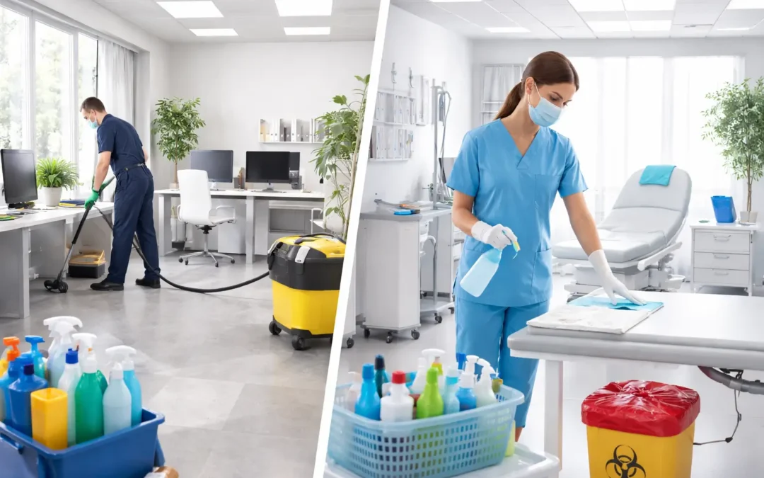 Medical Office Cleaning vs Regular Office Cleaning in Toronto: Key Differences Explained