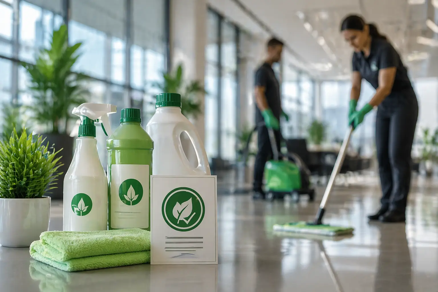 Green Cleaning Practices in Modern Commercial Spaces