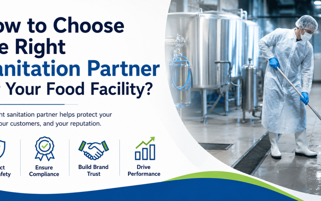 How to Choose the Right Sanitation Partner for Your Food Facility