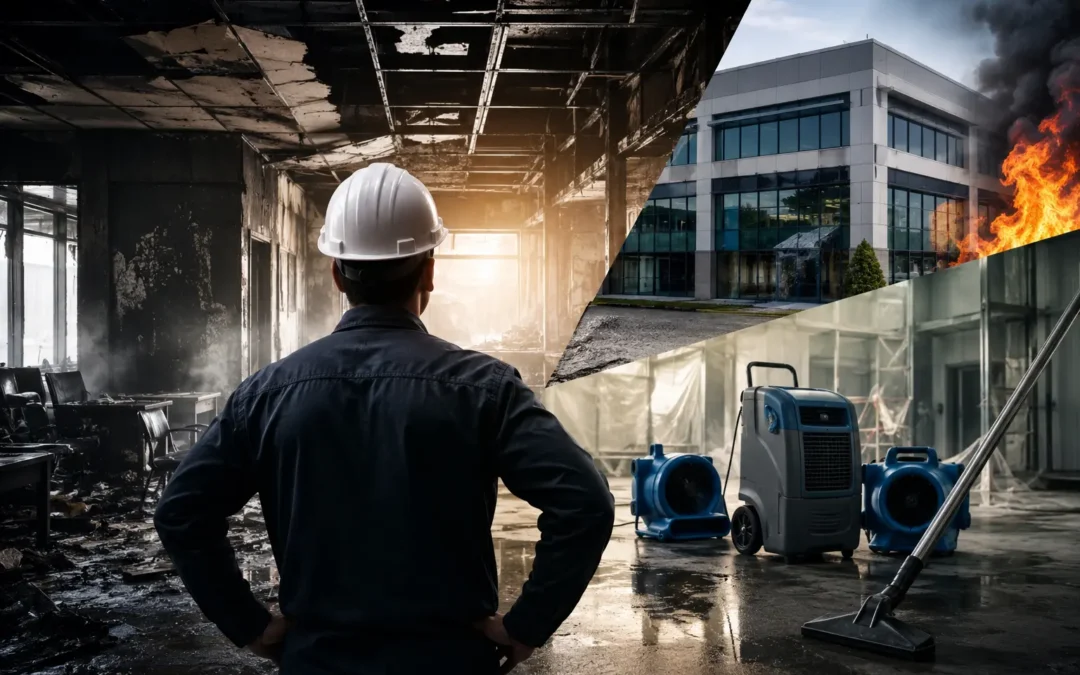 Fire Damage Cleanup: What Happens in the First 48 Hours – A Practical Guide for Business Owners